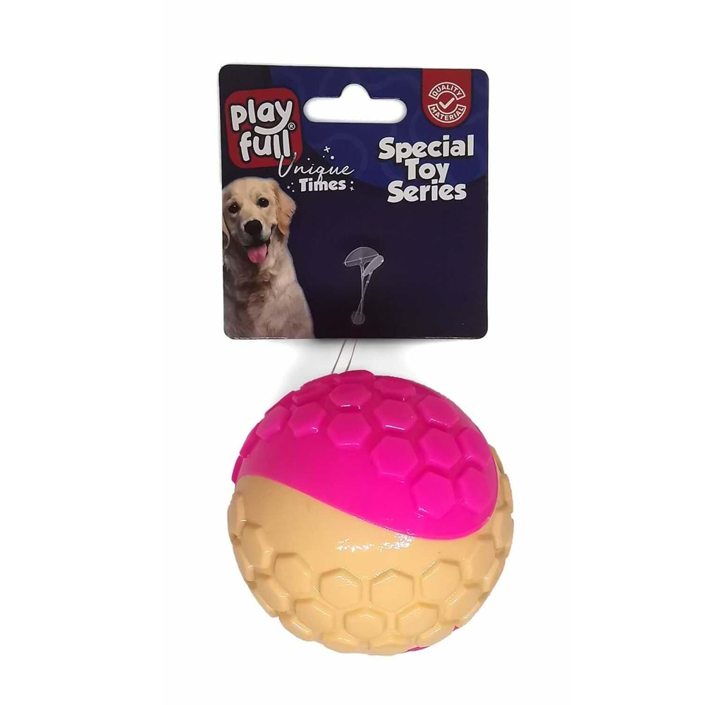 PF-4014-Playfull Plastik Top Köpek Oyuncağı 6 Cm 58 Gr