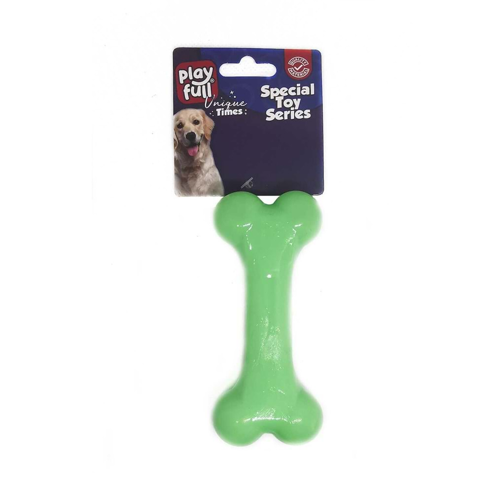 PF-4019-Playfull Kemik Şeklinde Köpek Oyuncağı 11x5 Cm