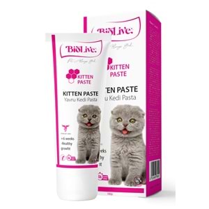 Biolive Kitten Yavru Kediler İçin Malt Vitamin Paste 100gr