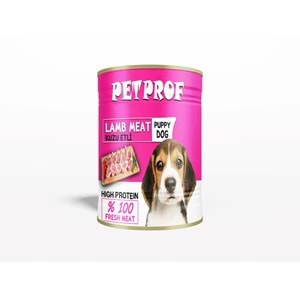 PET PROF KUZU ETLİ YAVRU KÖPEK KONSERVE 400 GR